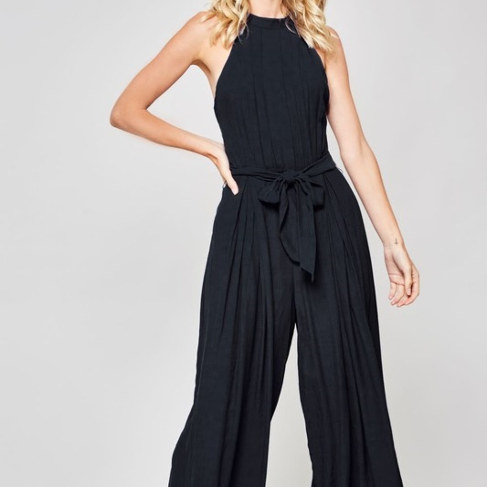 NWT Gorgeous Black Jumpsuit
